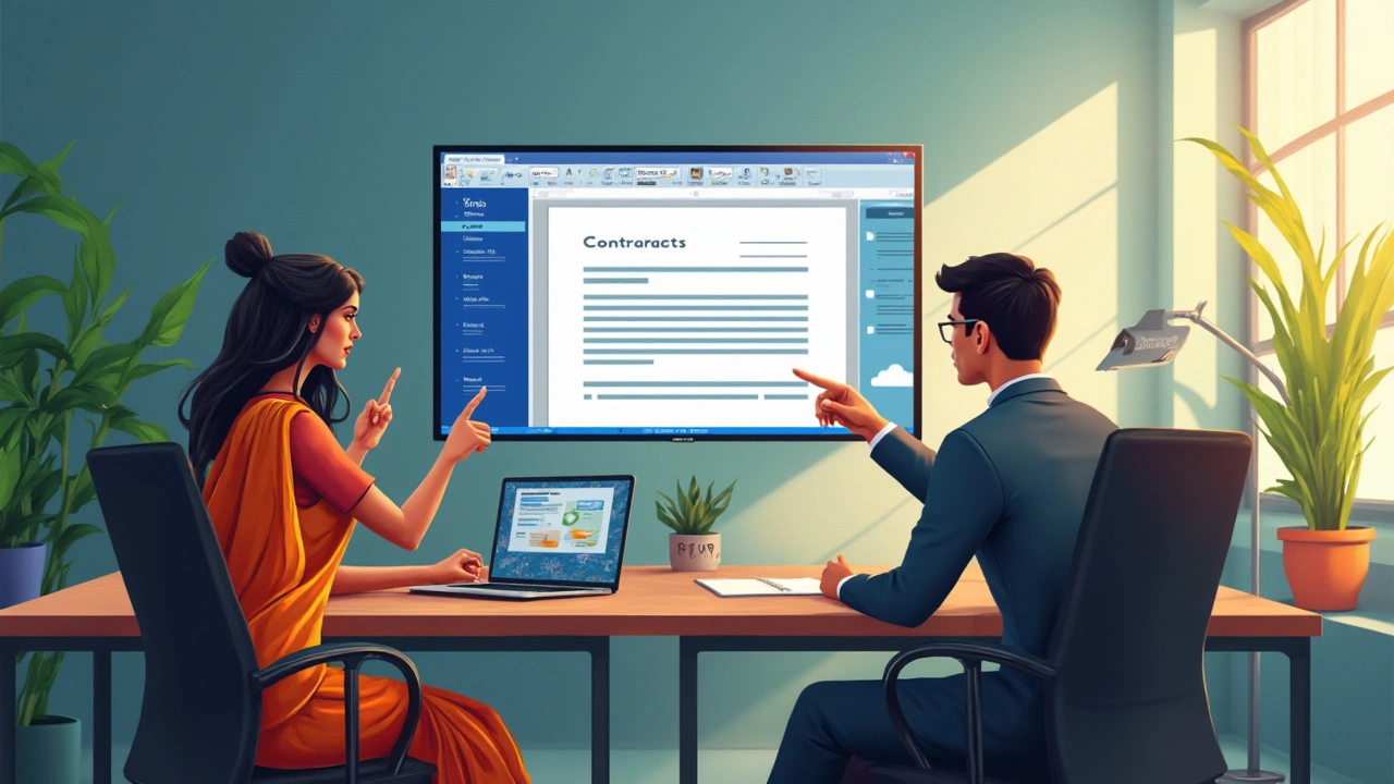 Microsoft Word Contract Templates: Finding and Using Ready-Made Legal Documents